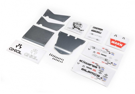 Axial Gilamon AXP8 1/8 Body Panel Set Aluminium Z-AXI-2194