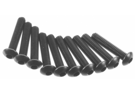 AXIAL Hex Socket Button Head M3x15mm Black (10) Z-AXA117
