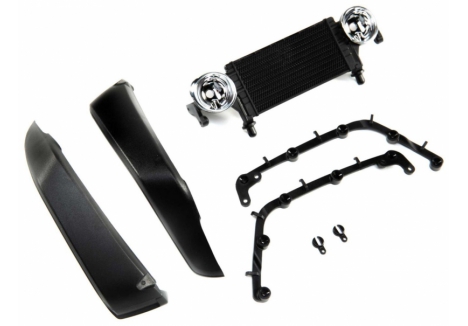 AXIAL Radiator & Front Fenders Jeep JLU: SCX10III Z-AXI230020