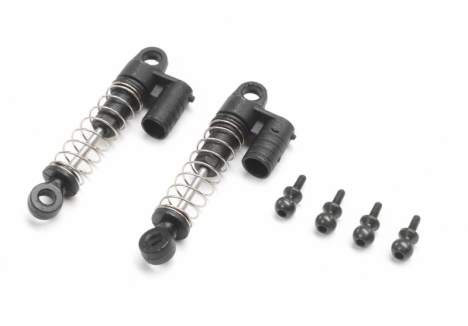 Axial Rear Shock Set 0.4mm Spring SCX24 Jeep JT Gladiator AXI204002