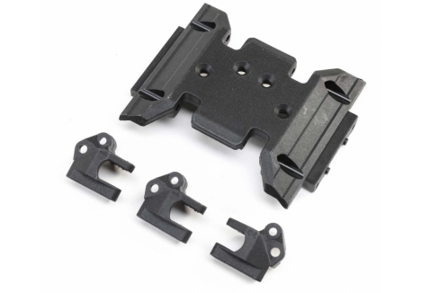 Axial SCX10 III BC Skid Plate and Upper Link Mounts 1/10 Scale Z-AXI231047