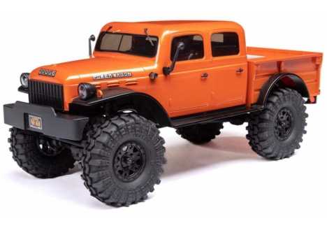 Axial SCX24 1/24 Dodge Power Wagon 4WD RC Crawler RTR Orange AXI00007T1