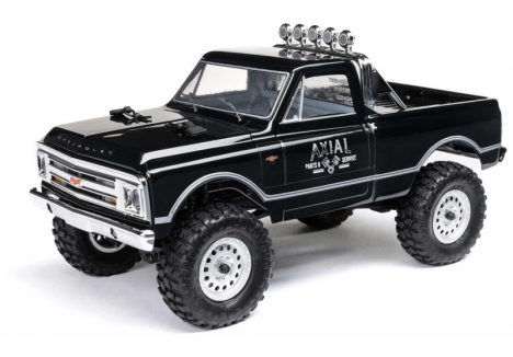 Axial SCX24 1967 Chevrolet C10 1/24 4WD RC Rock Crawler RTR Black AXI00001V2T4