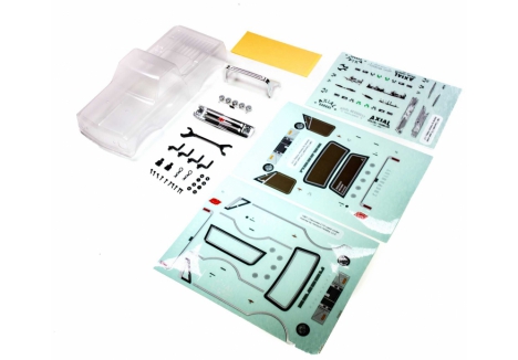 Axial SCX24 Chevy C10 1/24 Clear RC Body Precut AXI200001