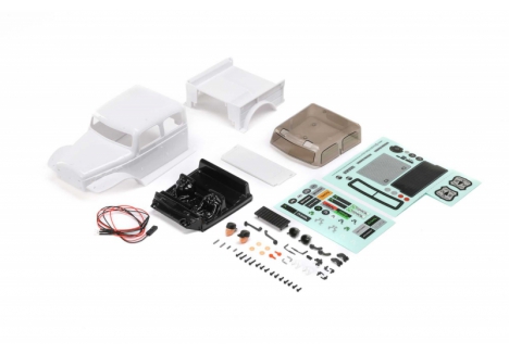 Axial SCX24 Dodge Power Wagon RC Body Shell White Z-AXI200013