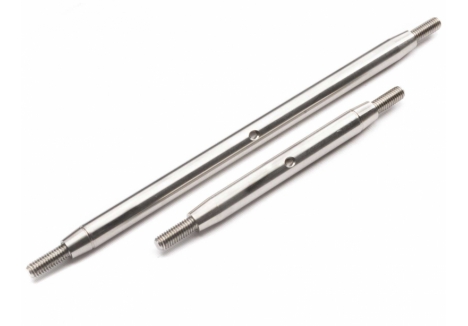 AXIAL SCX6: S.S. Steering Link Set (200.8mm & 119.5mm) Z-AXI254000