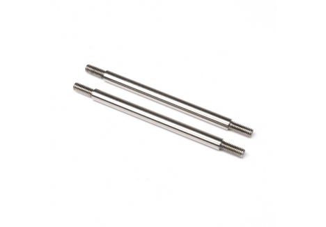 AXIAL Stainless Steel M4 x 5mm x 80.1mm Link (2): 1/10 SCX10 PRO Z-AXI234039