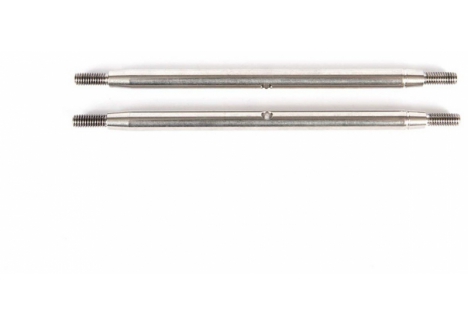 Axial Stainless Steel M6 x 111mm Suspension Link Pair for Capra 1.9