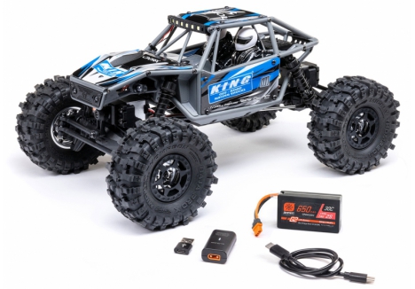 Axial UTB18 Capra 1/18 4WS 4WD RC Trail Buggy RTR Blue AXI-1750T1
