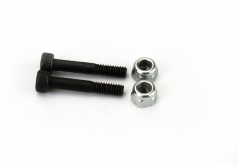 BLH Main Rotor Blade Mounting Screw and Nut (2): 300 X Z-BLH4503