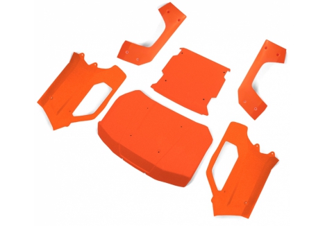 Body Set Complete, Flourescent Orange: 5IVE-T 3.0