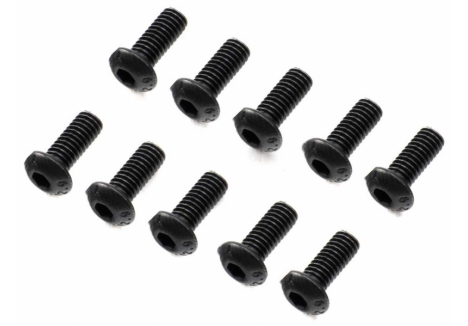 Button Head Screws, M4 x 10mm STL (10)
