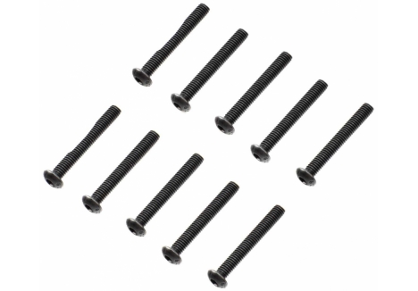 Button Head Screws, M4 x 30mm STL (10)
