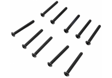 Button Head Screws, M4 x 35mm STL (10)