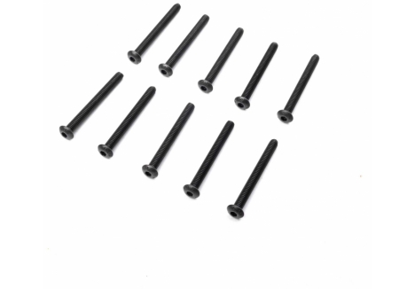 Button Head Screws, M4 x 40mm STL (10)