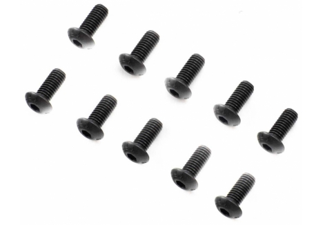 Button Head Screws, M5 x 12mm STL (10)