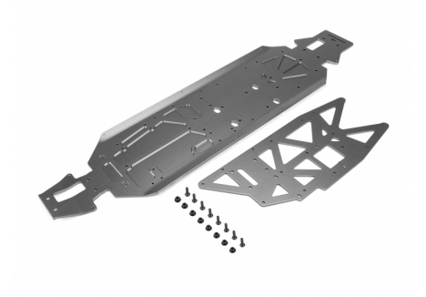 Chassis Plate and Brace: 5IVE-TG 3.0