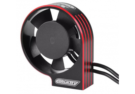 CORALLY ESC ULTRA HIGH SPEED FAN XF-30 BEC CONN. 30MM BK/RE C-53115-1