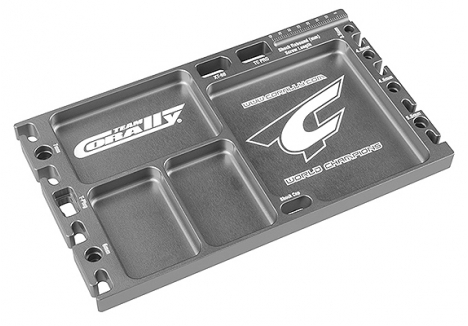 CORALLY MULTIPURPOSE ULTRA TRAY CNC MACHINED ALUMINIUM TITANIUM COLOUR C-16305
