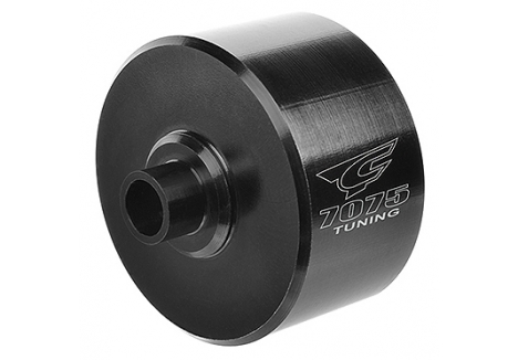 CORALLY XTREME DIFF CASE 30MM ALUMINIUM 7075 HARD ANODISED BLACK FRONT/REAR C-00180-410