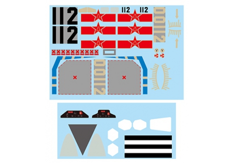 Decal Sheet (for 70mm J-11)