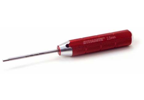 Dynamite Machined Hex Driver Red 2.5mm RC Tool T-DYN2902