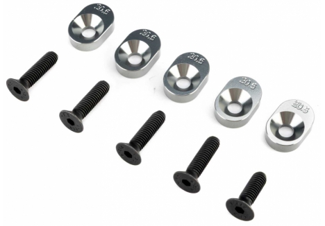 Engine Mount Insert and Screws, 20.5/67 (5): 5IVE-TG 3.0