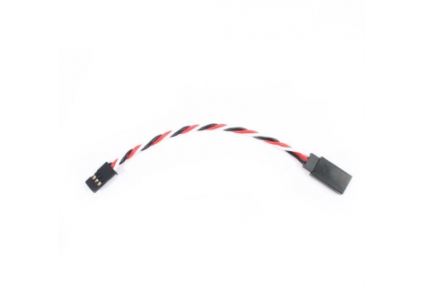 Etronix 10cm 22AWG Futaba Twisted Servo Extension Wire ET0731