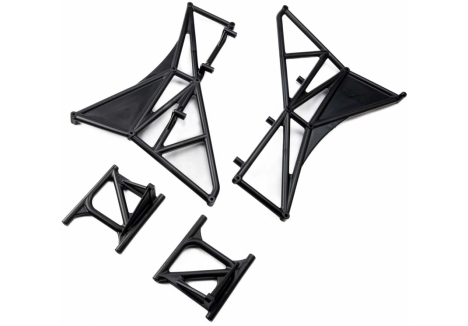 Fender Mounts and Cage, Rear, Left/Right: 5IVE-T 3.0
