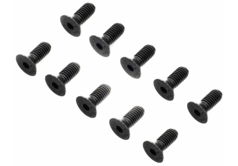 Flat Head Screws, M5 x 12mm STL (10)