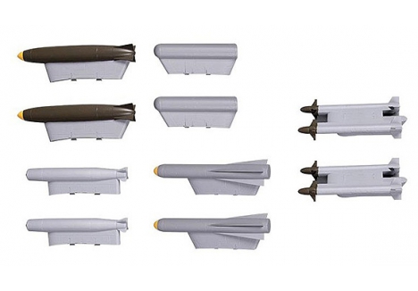 FMS A10 Warthog V2 Bomb and Missile Set 70mm RC Aircraft FMSRQ106