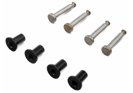 Front King Pins & Arm Bushings, Steel: ALL 5IVE