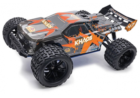 FTX KHAOS 1/10 NITRO 4WD TRUGGY RTR WITH .21 ENGINE ORANGE