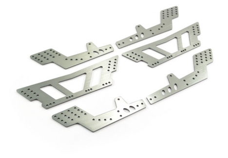 FTX MAULER ALUMINIUM ANODISED CHASSIS PLATE SET (6PCS) FTX8781