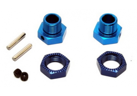 HOBAO HYPER MTE2/MTX 17MM WHEEL HEX HUBS - SHORT (2) HOP-0136N