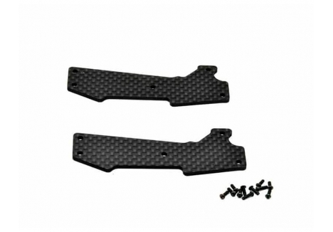 HoBao Hyper TT2.0 Carbon Fibre Rear Lower Arm Stiffener Chassis HOP1-0069
