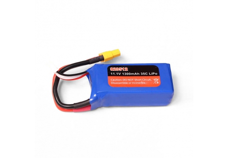 JOYSWAY 11.1V 1300MAH 35C LIPO PACK WITH XT-60 PLUG