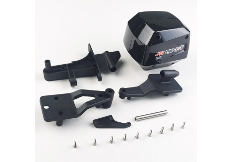 JOYSWAY SCALE OUTBOARD ENGINE AND RUDDER,REAR SHAFT SET