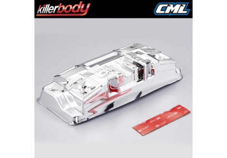 KILLERBODY CHROMED LIGHT BUCKET 1/10 CRAWLER (HORRI-BULL) KB48343