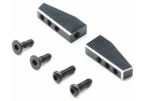 LOS Servo Mount Set, Aluminum: Mini-T 2.0, Mini-B Z-LOS311008