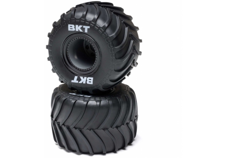 Losi 1/18 Mini LMT Premounted MT Tires Black Beadlock Wheels Z-LOS-2060