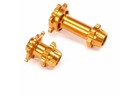 Losi Aluminum Hub Set 1/4 RC Motorcycle Gold Z-LOS362004