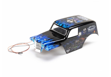 Losi Body Set Son Uva Digger Painted 1/18 Mini LMT Z-LOS210046