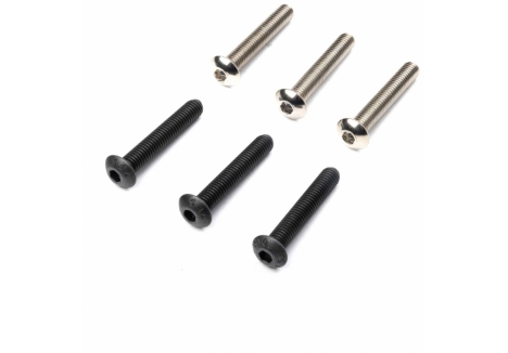 Lower Shock Mounting Screw Set, 5mm (6): All 5IVE