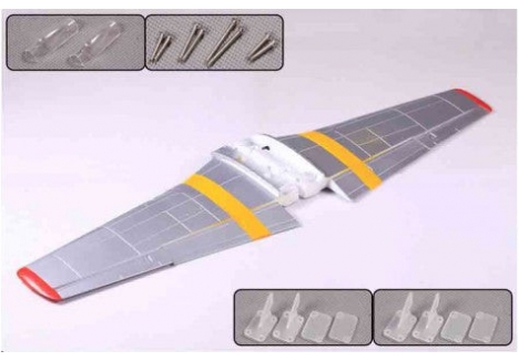 Main Wing Set (for P-51D (Red Tail) (Duchess Arlene)