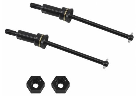 Metal CVD Drive Shafts Rear, 1/18 Typhon/Granite Grom