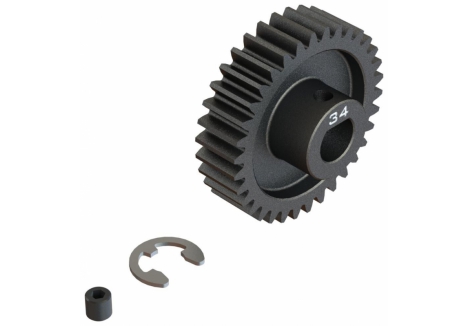 Pinion Gear, 34T Mod1 Safe-D8
