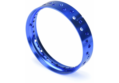 PRO 1/4 Pro-Spec Aluminum Rear Rim Blue: Promoto-MX G-PRO283705