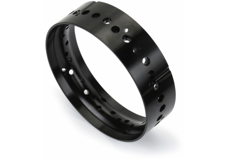 PRO 1/4 Pro-Spec Black Aluminum Front Rim: Promoto-SM G-PRO284706