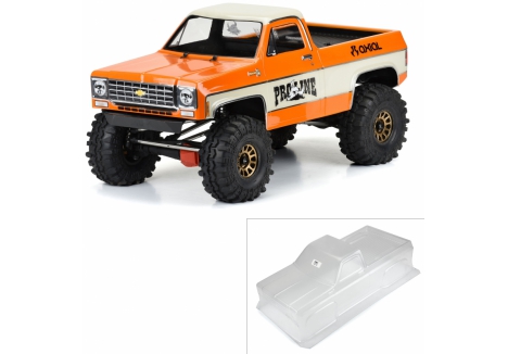 PRO 1/6 1978 Chevy K-10 Clear Body: SCX6 G-PRO3598-00